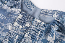 Load image into Gallery viewer, Women Ruffled Shoulder Strap Slim Fit Slimming Split Strap Dress