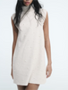Winter Women Clothing Casual Artificial Decorated Pearls Dress