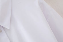 Load image into Gallery viewer, Women Clothing French Hollow Out Cutout Embroidery Short Shirt