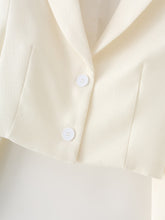 Load image into Gallery viewer, Spring Women Clothing Short Chic Slim Top Blazer for Women