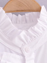 Load image into Gallery viewer, Women Solid Color Pleated Poplin Sleeveless Shirt