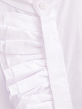Load image into Gallery viewer, Women Solid Color Pleated Poplin Sleeveless Shirt
