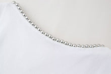Load image into Gallery viewer, Spring Summer Light Luxury Design Heavy Industry Neckline Beaded Sexy Sleeveless Vest Slim Fit Slimming Top