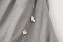 Load image into Gallery viewer, Summer Women Shell Decoration Top Shell Decoration Wide Leg Drawstring Trousers Suit