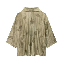Load image into Gallery viewer, Women Clothing Summer Jacquard Loose Fitting Shirt Jacquard Pants Suit
