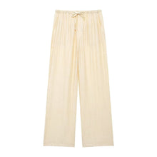 Load image into Gallery viewer, Women Clothing Summer Jacquard Loose Fitting Shirt Jacquard Pants Suit