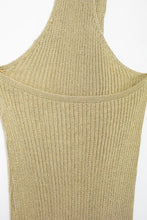Load image into Gallery viewer, Women Metallic Knitted Loose Dress