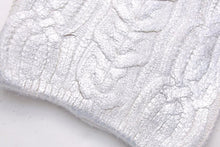 Load image into Gallery viewer, Women Clothing Winter Eight Strand Knitted Metallic Stand Collar Casual Knitted Vest Jacket