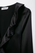 Load image into Gallery viewer, Autumn Women Clothing Double Breasted Vertical Blazer Straight Leg Pants Suit