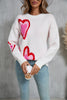 Winter Clothes Women Sweater Sweater Valentine Day Love Peach Sweater Sweater Women Sweater