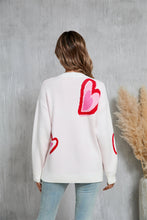 Load image into Gallery viewer, Winter Clothes Women Sweater Sweater Valentine Day Love Peach Sweater Sweater Women Sweater