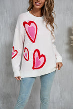 Load image into Gallery viewer, Winter Clothes Women Sweater Sweater Valentine Day Love Peach Sweater Sweater Women Sweater