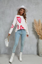 Load image into Gallery viewer, Winter Clothes Women Sweater Sweater Valentine Day Love Peach Sweater Sweater Women Sweater