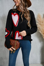 Load image into Gallery viewer, Winter Clothes Women Sweater Sweater Valentine Day Love Peach Sweater Sweater Women Sweater