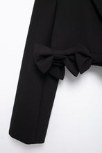 Load image into Gallery viewer, Fall Women Clothing Bowknot Short Casual Blazer