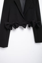 Load image into Gallery viewer, Fall Women Clothing Bowknot Short Casual Blazer