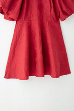 Load image into Gallery viewer, Women Clothing Younger Back Lace up Puff Sleeve Dress