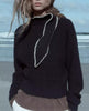 Winter Women Clothing Bowknot Decorative Vest Sweater