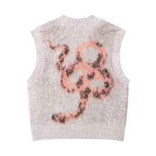 Load image into Gallery viewer, Spring Sweet Bristle Effect Jacquard Vest Sweater
