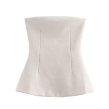 Load image into Gallery viewer, Women Clothing Spring Sexy Knitted Double Sided Cloth Tube Top Small Top