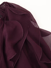 Load image into Gallery viewer, Design V neck Laminated Decoration Shirt Summer Casual Blouse