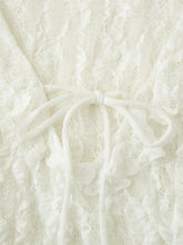 Load image into Gallery viewer, Spring Women Clothing Simple Slim Lace Laminated Decoration Top