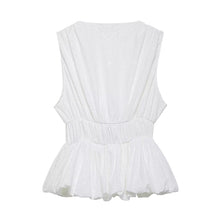 Load image into Gallery viewer, Spring Women Clothing Bowknot Decoration Texture Top