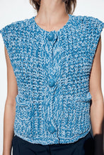 Load image into Gallery viewer, Spring Women Street Vest Thick Needle Knitted Vest
