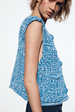 Load image into Gallery viewer, Spring Women Street Vest Thick Needle Knitted Vest