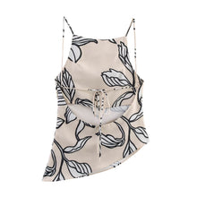 Load image into Gallery viewer, Summer Women Clothing Fashionable Simple Linen Blended Backless Top