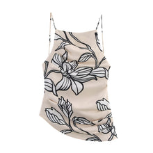 Load image into Gallery viewer, Summer Women Clothing Fashionable Simple Linen Blended Backless Top