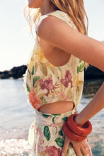 Load image into Gallery viewer, Summer Open Design Floral Print Dress Women