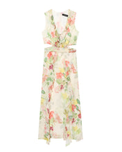 Load image into Gallery viewer, Summer Open Design Floral Print Dress Women
