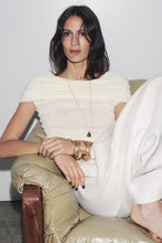 Load image into Gallery viewer, Women Solid Color off Shoulder Knitted Top