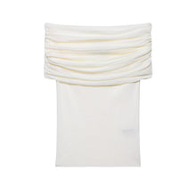Load image into Gallery viewer, Women Solid Color off Shoulder Knitted Top