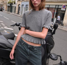 Load image into Gallery viewer, round Neck Solid Color Loose Pullover Niche Knitwear