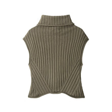 Load image into Gallery viewer, Women Clothing Turtleneck Knitting Vest