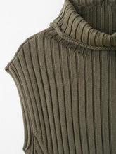 Load image into Gallery viewer, Women Clothing Turtleneck Knitting Vest