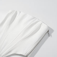 Load image into Gallery viewer, One Button Suit Strapless Suit Women
