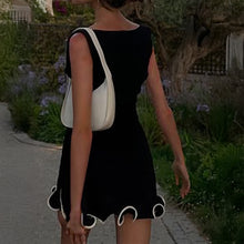 Load image into Gallery viewer, Spring Summer Elegant Lady Sleeveless Woolen Dress