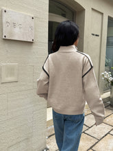 Load image into Gallery viewer, Casual Simple Solid Color Long Sleeve Zipper Sweaters Women Clothing Autumn Winter