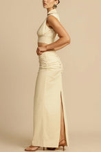 Load image into Gallery viewer, Spring Summer Sleeveless Skirt Two Piece Casual Holiday Party Skirt Set for Women