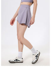 Load image into Gallery viewer, Two Piece Set High Waist Hip Lift Nude Feel Skirt