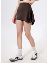 Load image into Gallery viewer, Two Piece Set High Waist Hip Lift Nude Feel Skirt