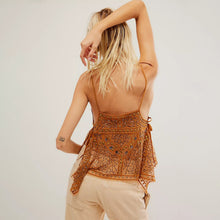 Load image into Gallery viewer, Casual Trend Rhinestone Camisole Beach Sun Protection Vest