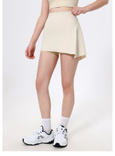 Load image into Gallery viewer, Two Piece Set High Waist Hip Lift Nude Feel Skirt