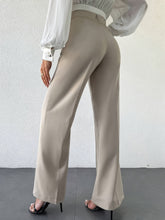 Load image into Gallery viewer, High Waist Slimming Straight Casual Trousers