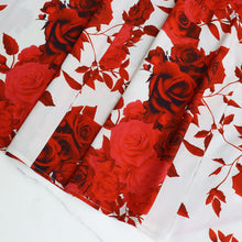 Load image into Gallery viewer, Sling Red Rose Printed Maxi Dress