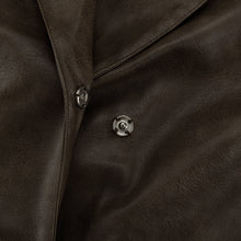 Load image into Gallery viewer, Retro Leather Skirt Two Piece Sets