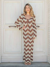 Load image into Gallery viewer, Autumn Double Sided Wear Lace Up Cutout Sexy Slimming Beach Dress